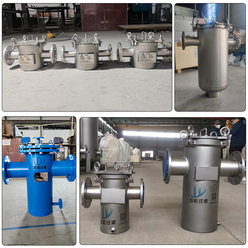 304/316 Stainless Steel Basket Filter for Petrochemical Applications